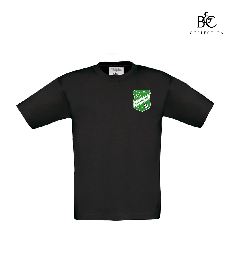 B&C Kinder T-Shirt Black "Anton"