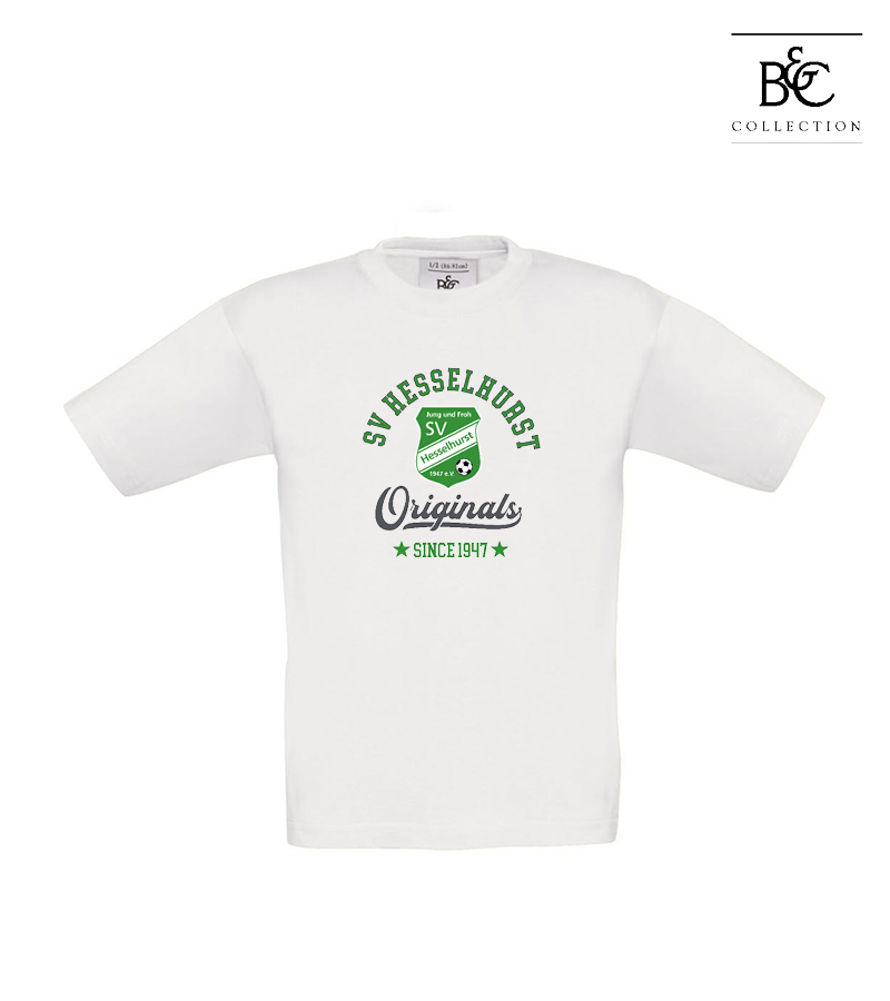B&C Kinder T-Shirt White "Jacob"