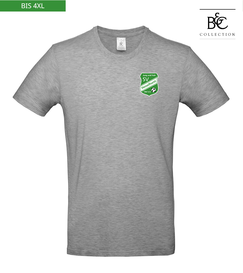 B&C Herren T-Shirt Sports Grey "Anton"
