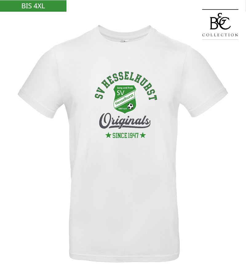 B&C Herren T-Shirt White "Jacob"