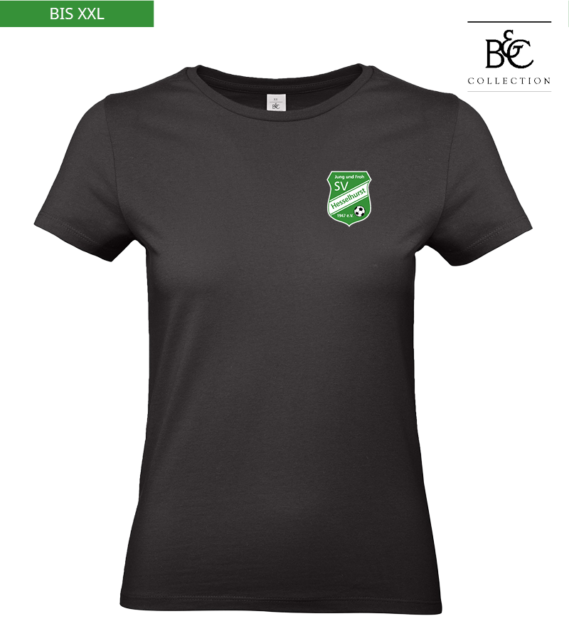 B&C Damen T-Shirt Black "Anton"