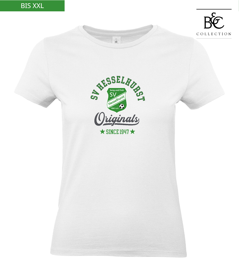 B&C Damen T-Shirt White "Jacob"