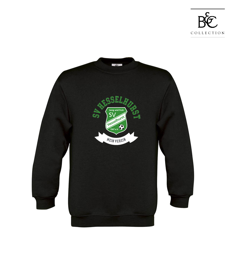 B&C Kinder Sweatshirt Black "Bono"