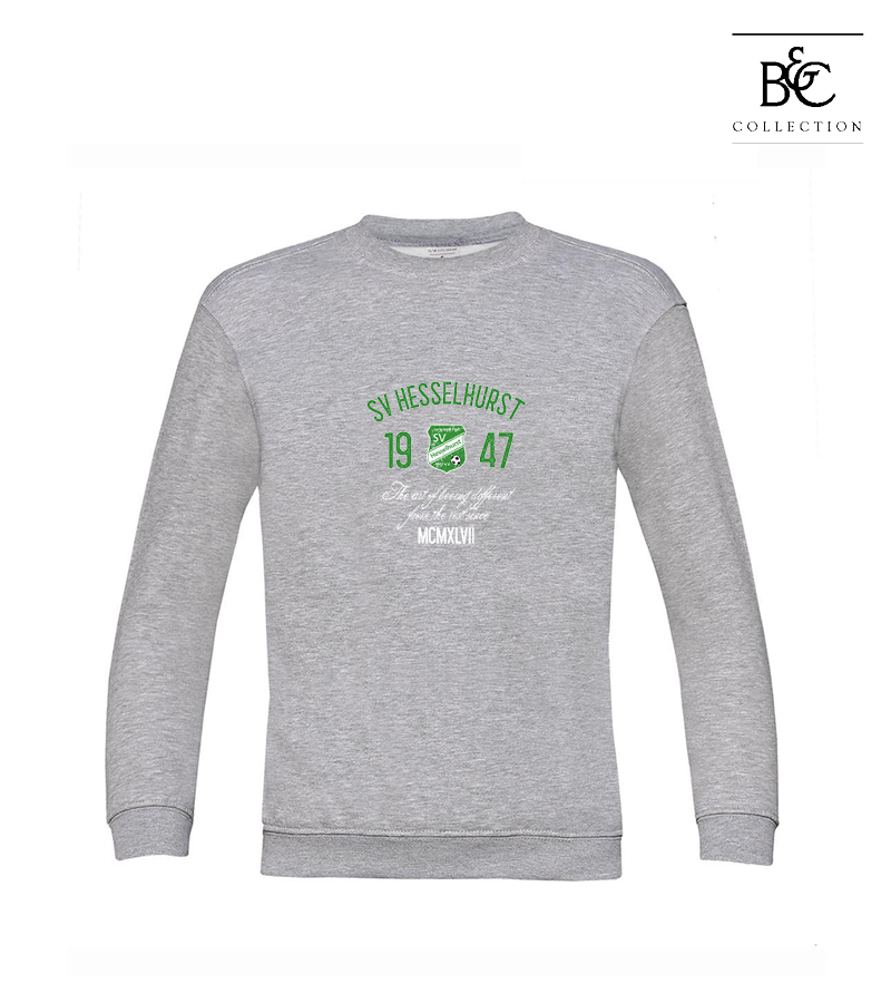B&C Kinder Sweatshirt Heather Grey "Isack"