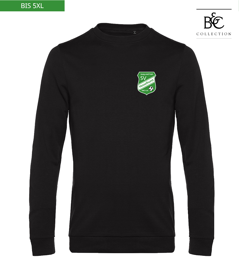 B&C Herren Sweatshirt Black Pure "Anton"