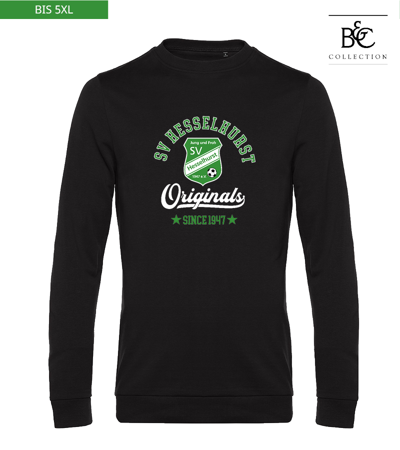 B&C Herren Sweatshirt Black Pure "Jacob"