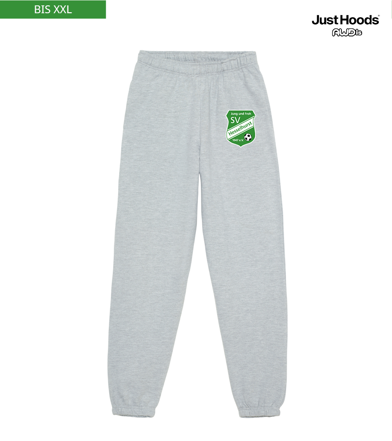 Just Hoods Herren Jogginghose Heather Grey "Anton"