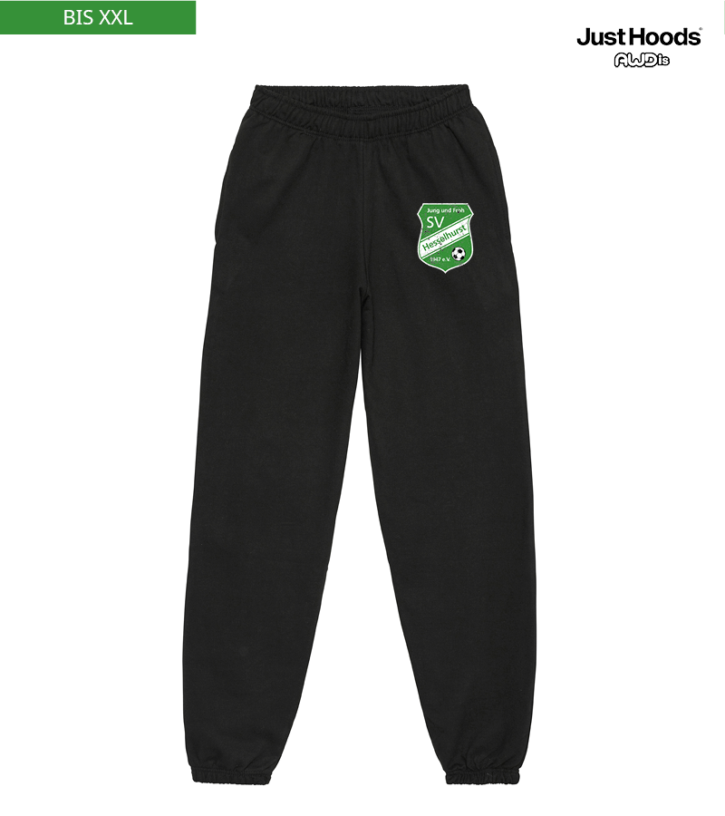 Just Hoods Herren Jogginghose Jet Black "Uwe"