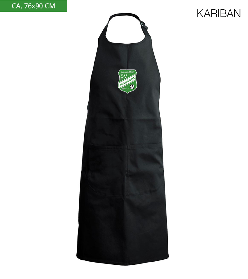 Kariban Gastroschürze Black "Uwe"