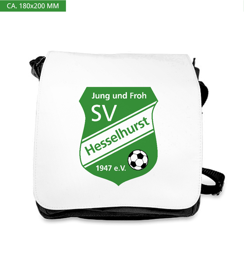 Schultertasche S Black "Anton"