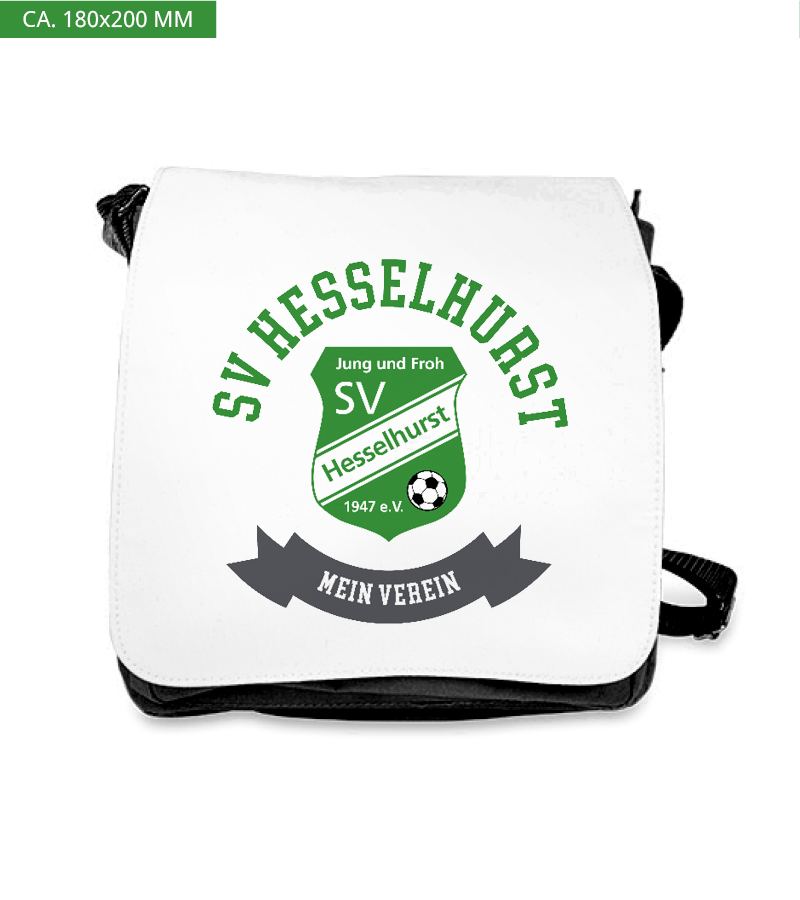 Schultertasche S Black "Bono"