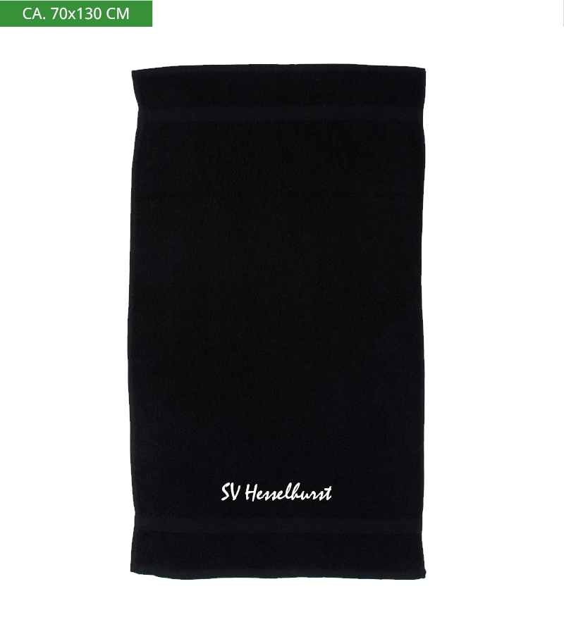 Towel City Badetuch Black "Anton"
