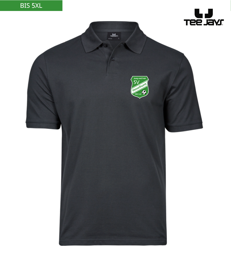 Tee Jays Herren Heavy Polo-Shirt Dark Grey "Anton"